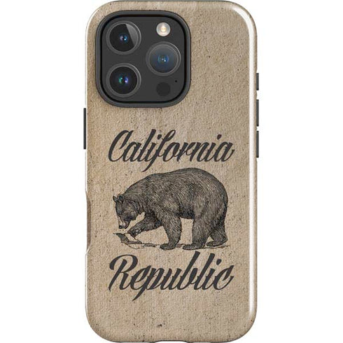 Cali Republic Vintage iPhone 16 Pro Max Impact Case
